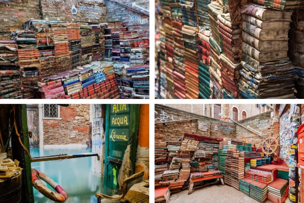 hidden gems - libreria acqua alta