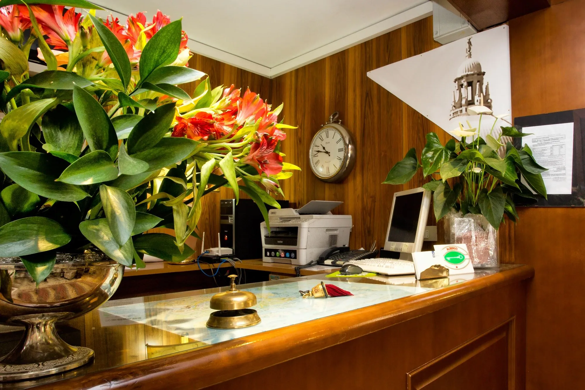 reception - Albergo-Marin-reception