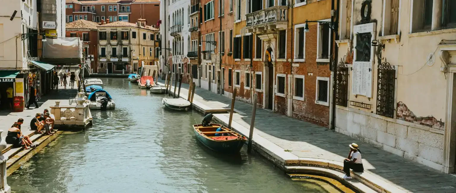 First time in Venice hotel