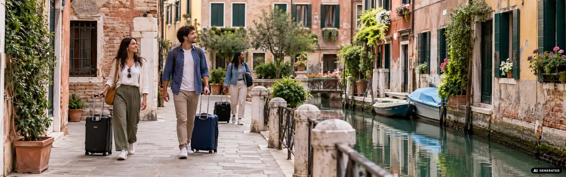 Venise avec des bagages : comment arriver facilement